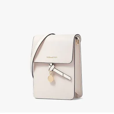 STYLISH WHITE SNAP BAG